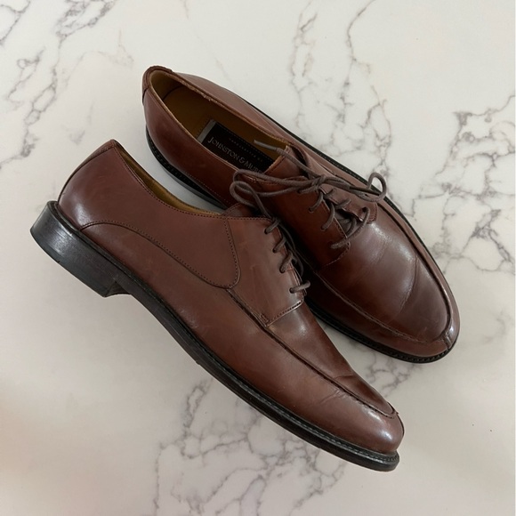 Johnston & Murphy Other - Johnston & Murphy Split Toe Oxfords – Cognac Brown – Size 10.5 M​